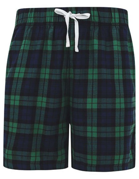 SFC-SF082-Mens Tartan Lounge Shorts 2